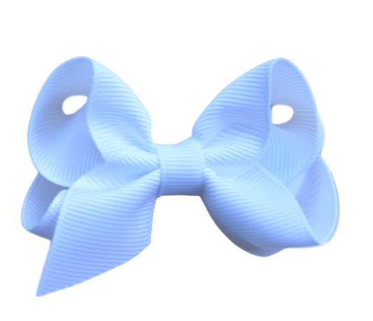 2.5 inch White Hair Bow
