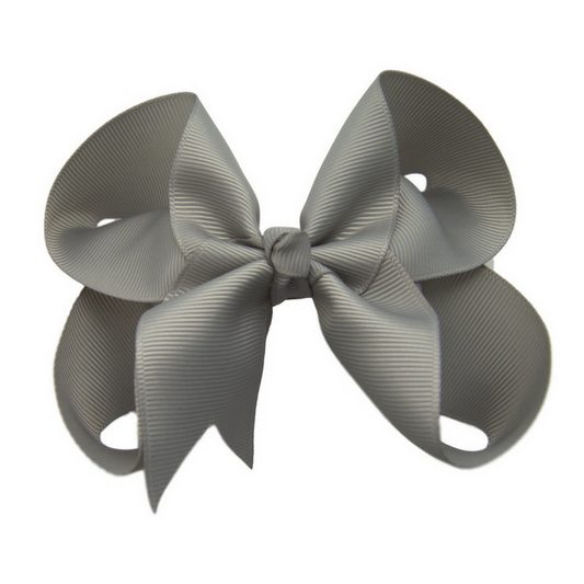 3 inch Silver Hair Bow