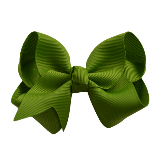 3 inch Sage Hair Bow