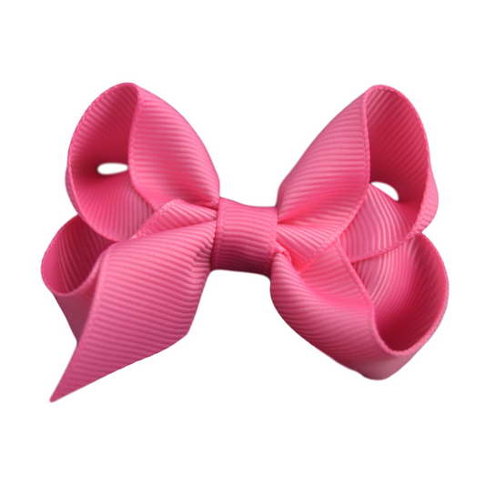2.5 inch Hot Pink Bow