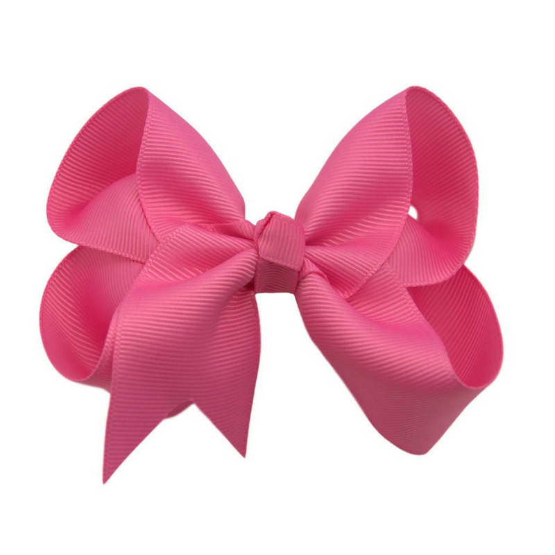 4 inch Solid Hair Bows