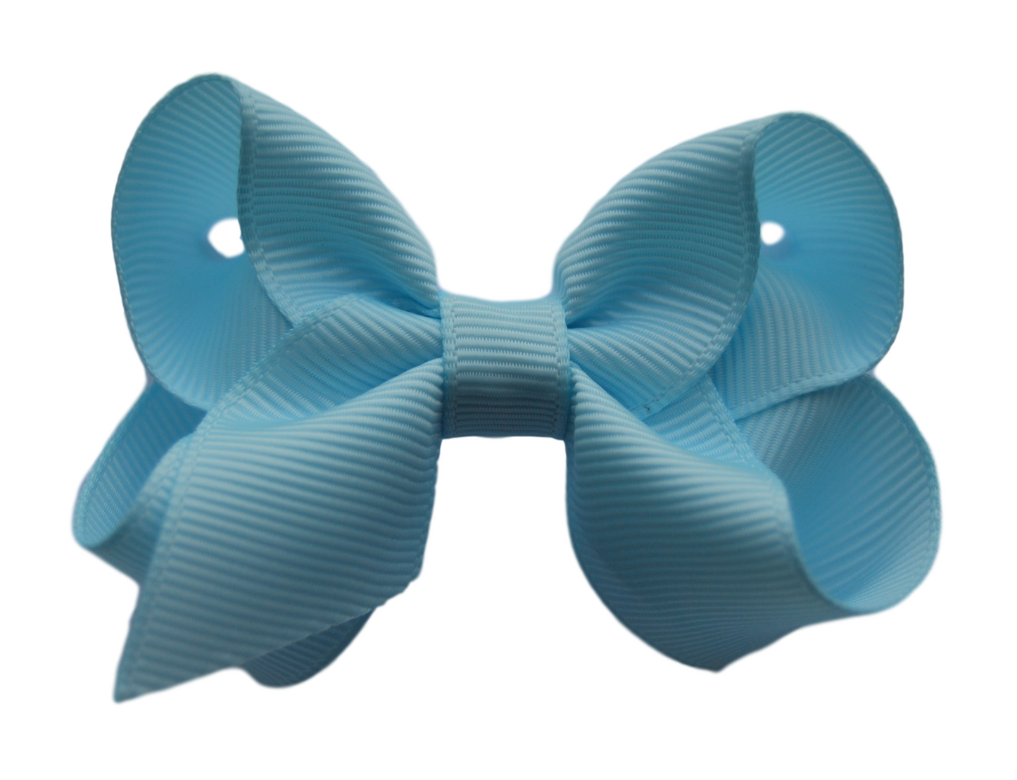 2.5 inch Light Blue Bow