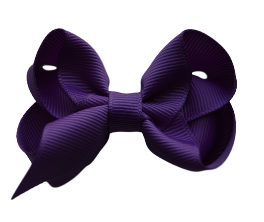 2.5 inch Purple Bow