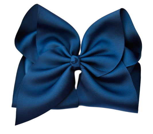 Colonial Blue Hair Bow