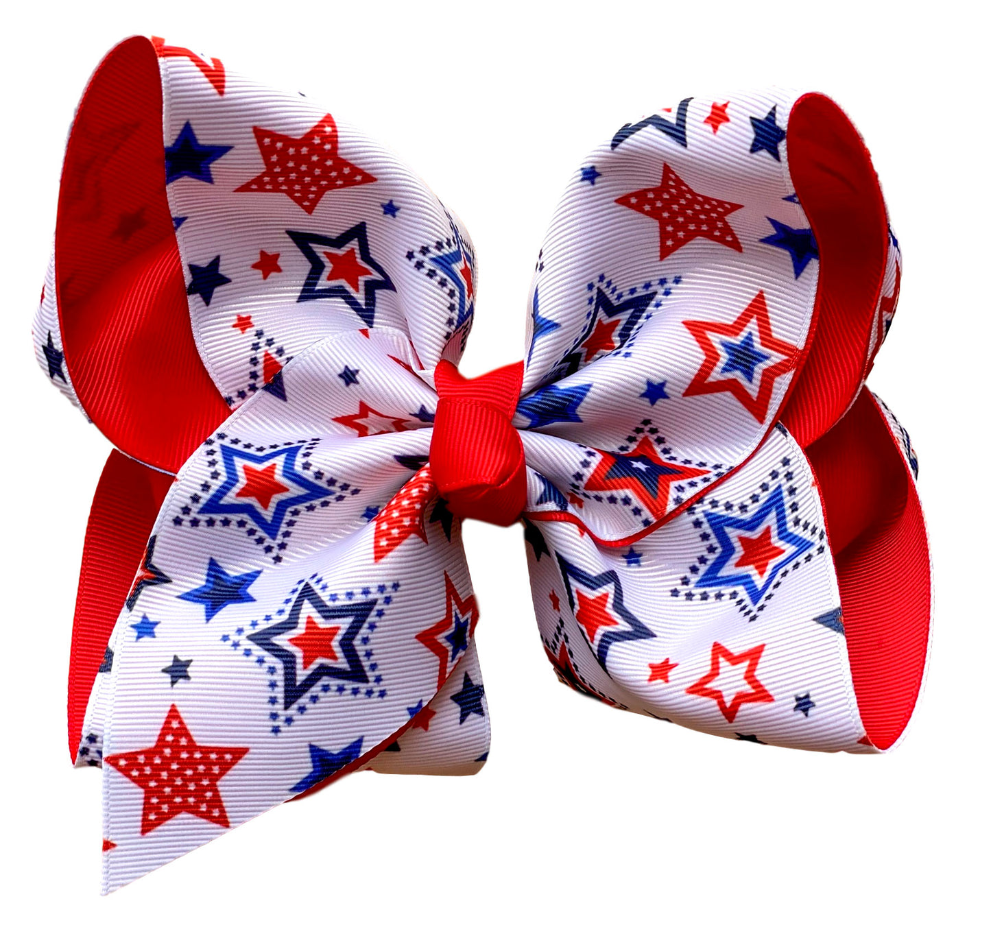 Sweet Land of Liberty Layered Bow