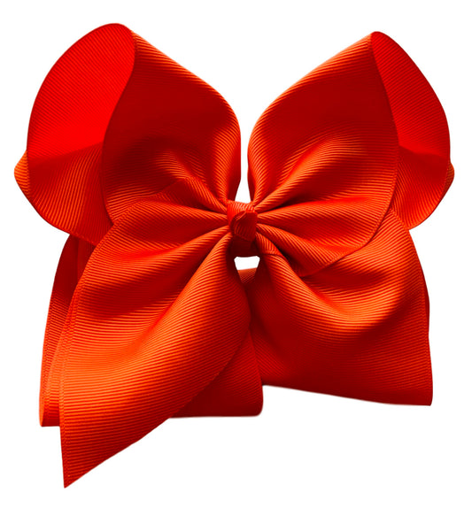 Pumpkin Hair Bow