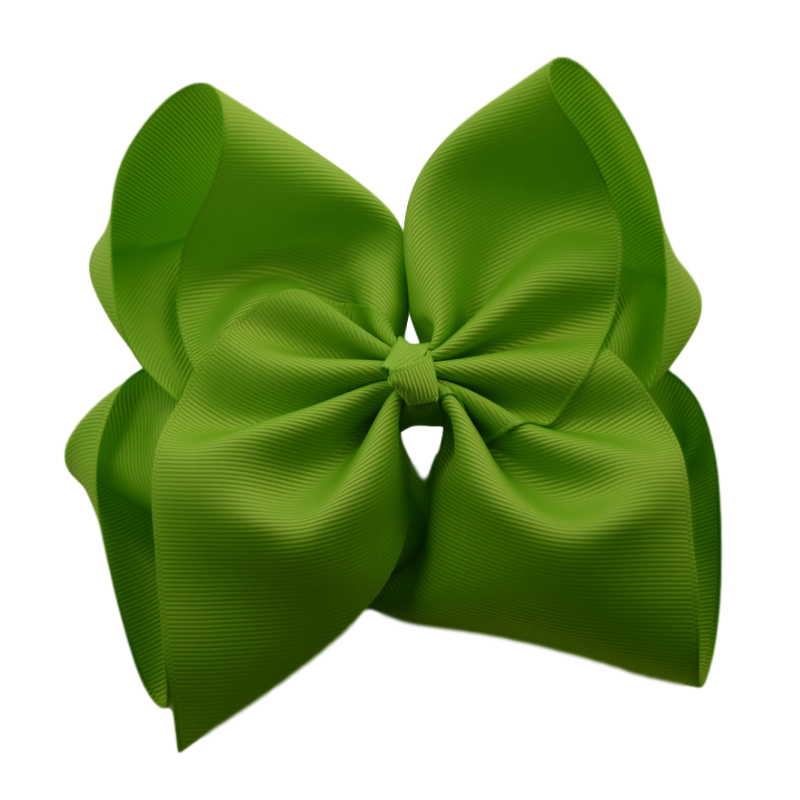 6 inch Sage Hair Bow