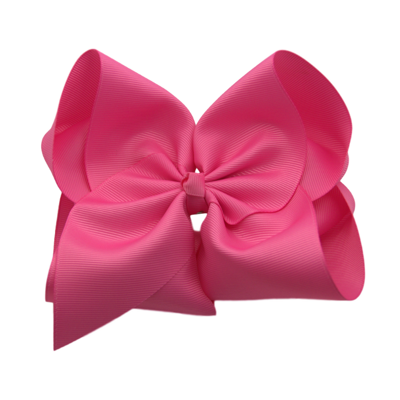 6 inch Hot Pink Hair Bow