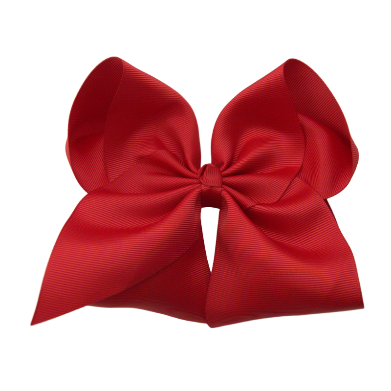 6 inch Red Hair Bow