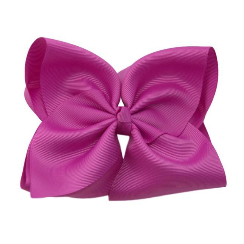 6 inch Rose Hair Bow