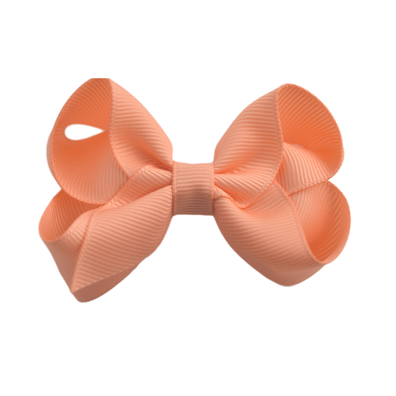 2.5 inch Peach Bow