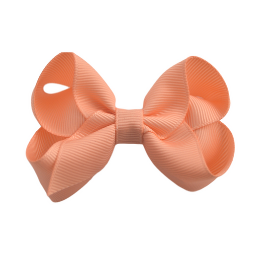 2.5 inch Peach Bow