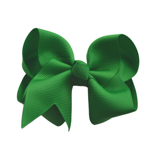 3 inch Green Hair Bow