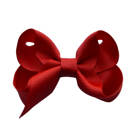 2.5 inch Red Hair Bow